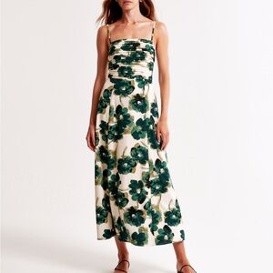 The A&F Emerson Crepe Midi Dress